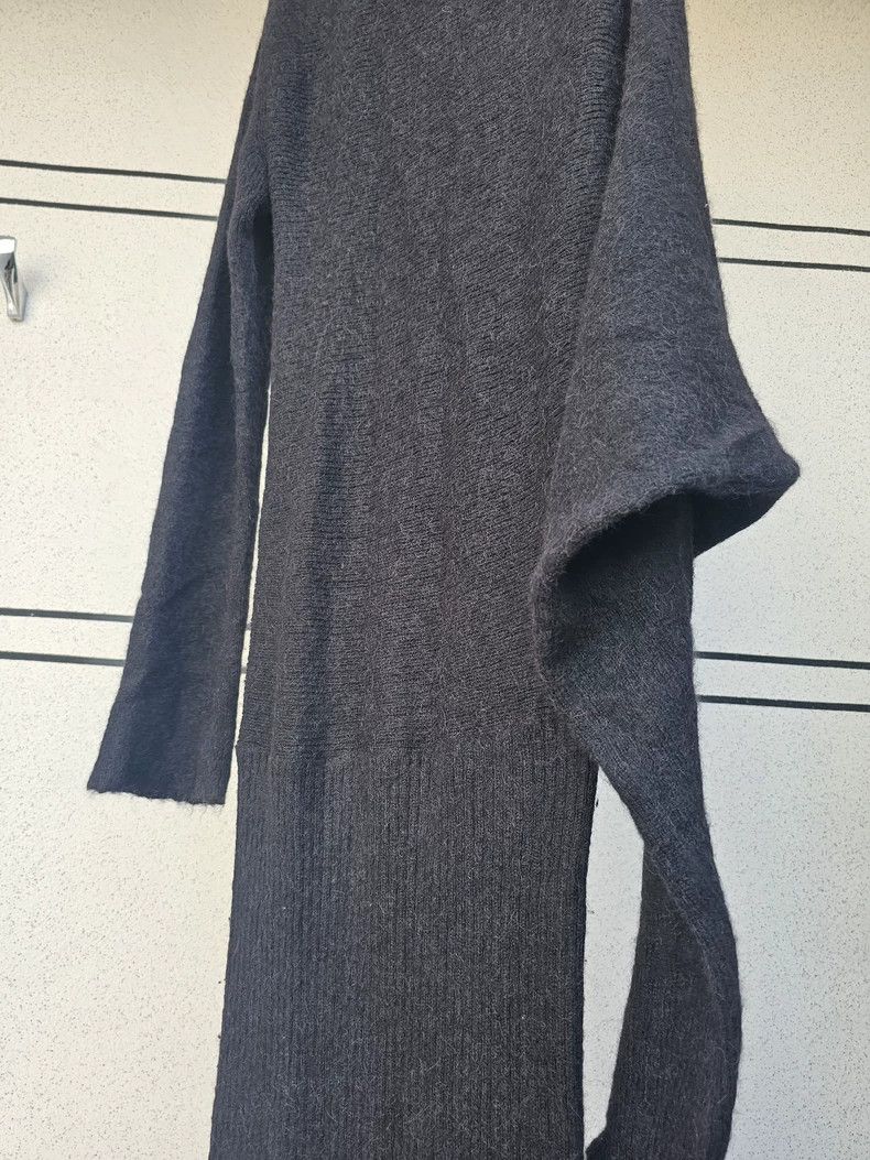 Ann Demeulemeester Ann Demeulemeester Long Sleeve Knit Dress Size ONE SIZE - 4 Thumbnail