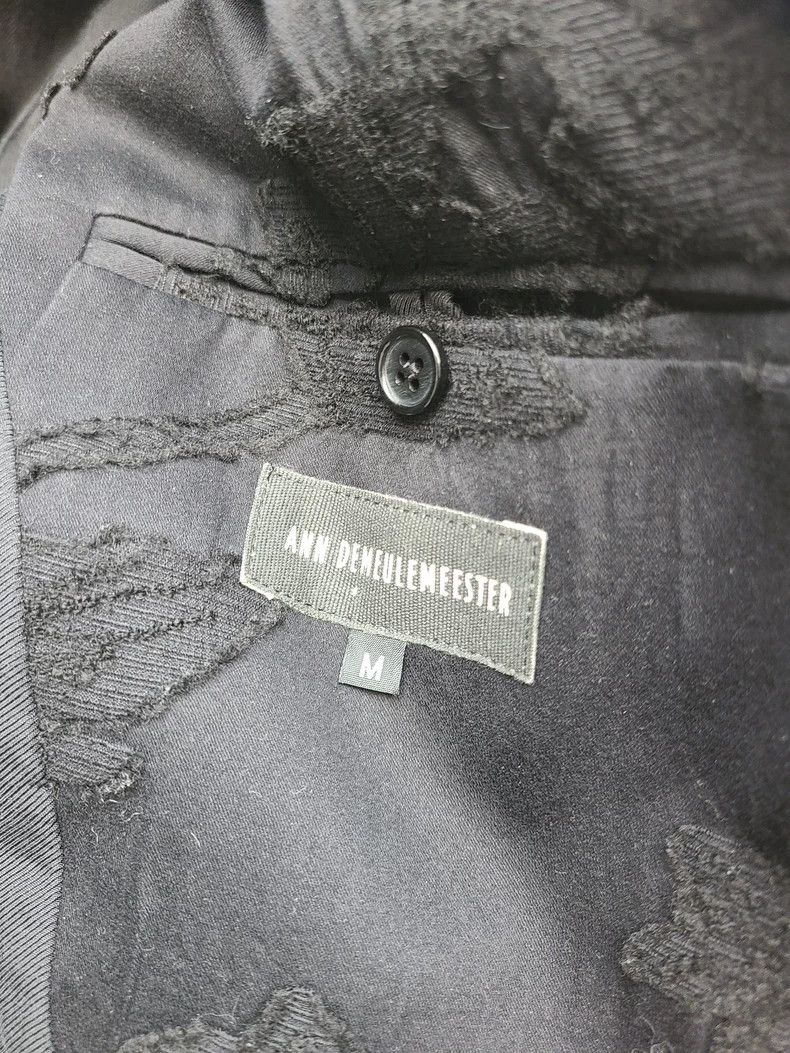 Ann Demeulemeester Ann Demeulemeester Embroidered Men's Blazer Size L / US 10 / IT 46 - 5 Thumbnail