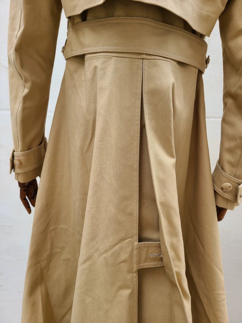 Raf Simons Raf Simons Beige Trench Coat with Detachable Sleeves Size L / US 10 / IT 46 - 5 Thumbnail