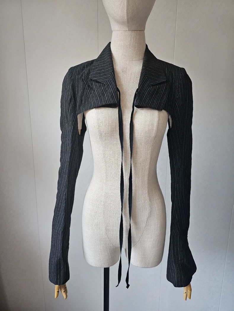 Ann Demeulemeester Ann Demeulemeester Women's Shawl Jacket Size S / US 4 / IT 40 - 2 Thumbnail