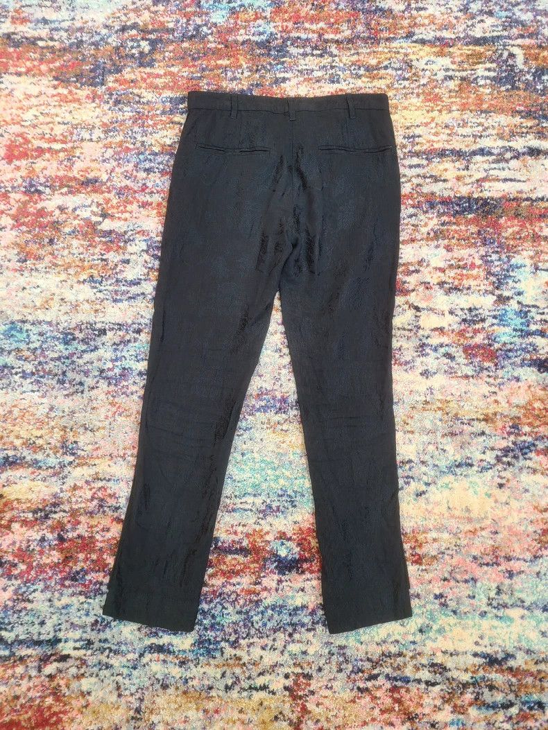Ann Demeulemeester Ann Demeulemeester Floral Silk Linen Pants Size 34" / US 12 / IT 48 - 3 Thumbnail
