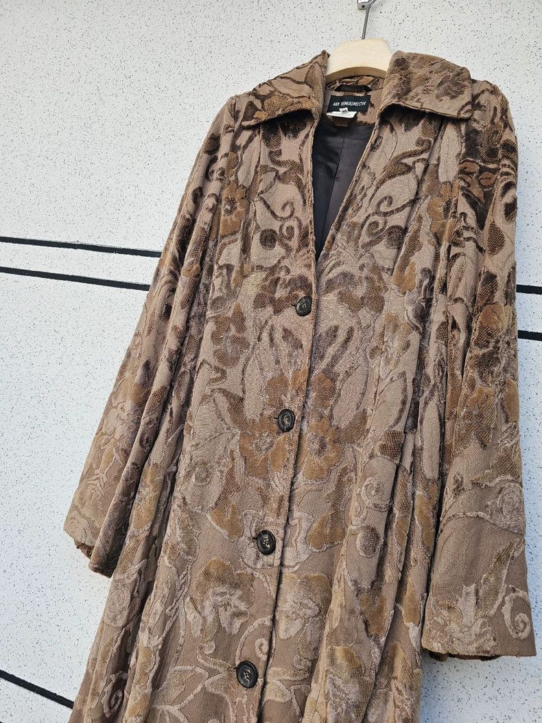 Ann Demeulemeester Ann Demeulemeester Women's Long Coat Size S / US 4 / IT 40 - 6 Thumbnail