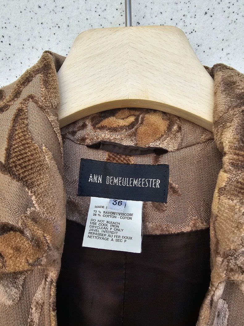 Ann Demeulemeester Ann Demeulemeester Women's Long Coat Size S / US 4 / IT 40 - 8 Thumbnail