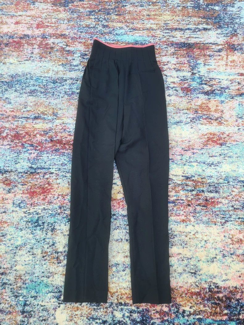 Haider Ackermann Haider Ackermann High Waist Wool Trousers Size 42" / US 20 - 2 Thumbnail