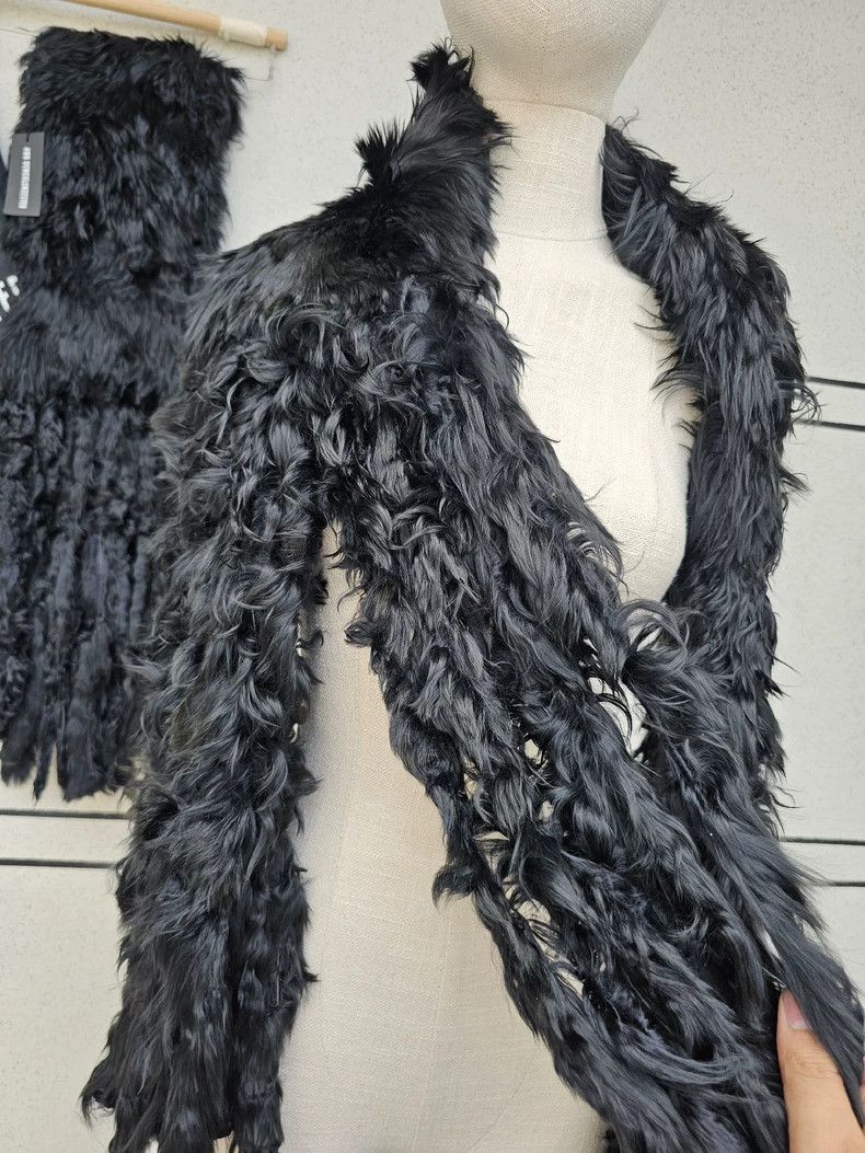 Ann Demeulemeester Ann Demeulemeester Fur Scarf Vest Size ONE SIZE - 5 Thumbnail