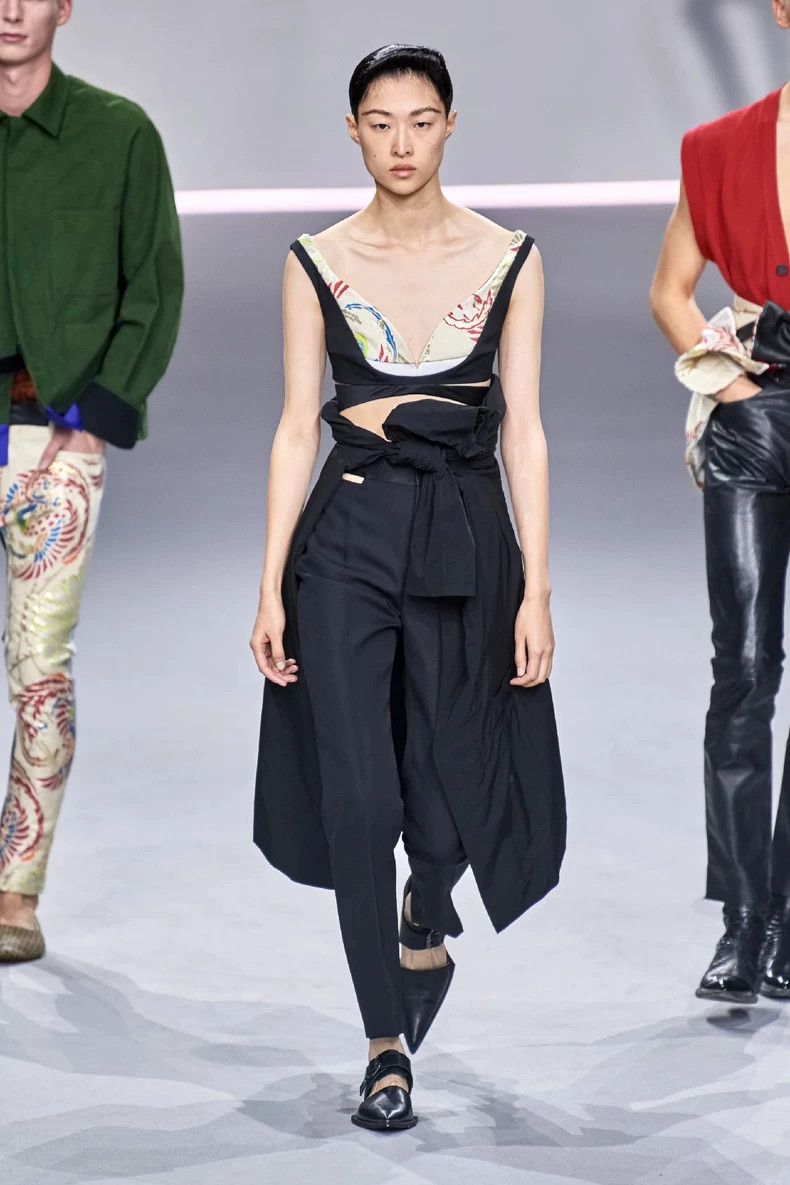 Haider Ackermann Haider Ackermann Women's Casual Pants New Size 27" / US 4 / IT 40 - 6 Thumbnail
