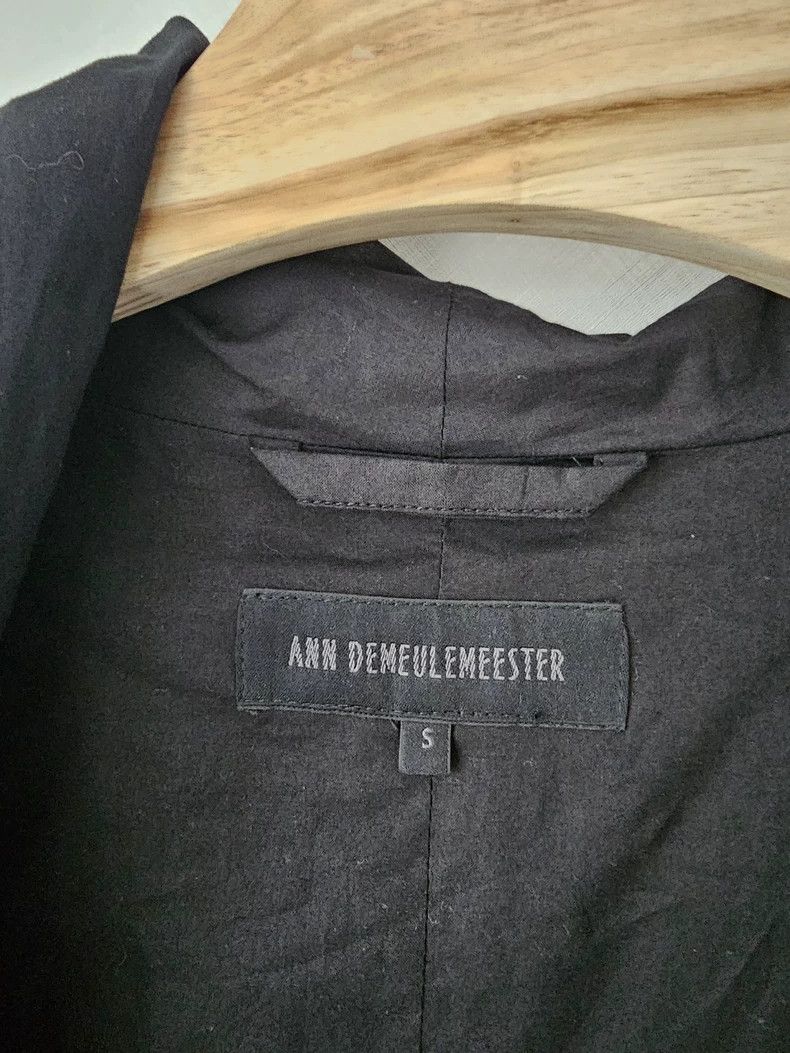 Ann Demeulemeester Ann Demeulemeester Oversized Black Parka Coat Size M / US 6-8 / IT 42-44 - 7 Thumbnail