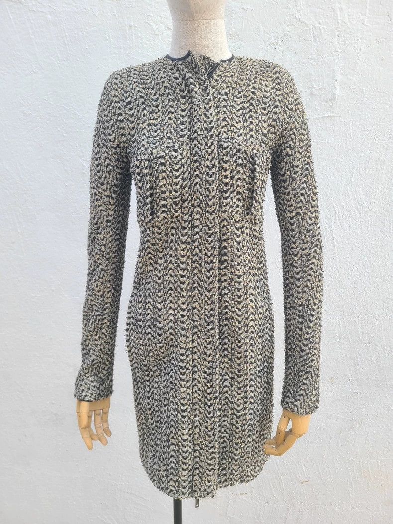 Haider Ackermann Haider Ackermann Women's Tweed Coat Windbreaker Size M / US 6-8 / IT 42-44 - 2 Thumbnail