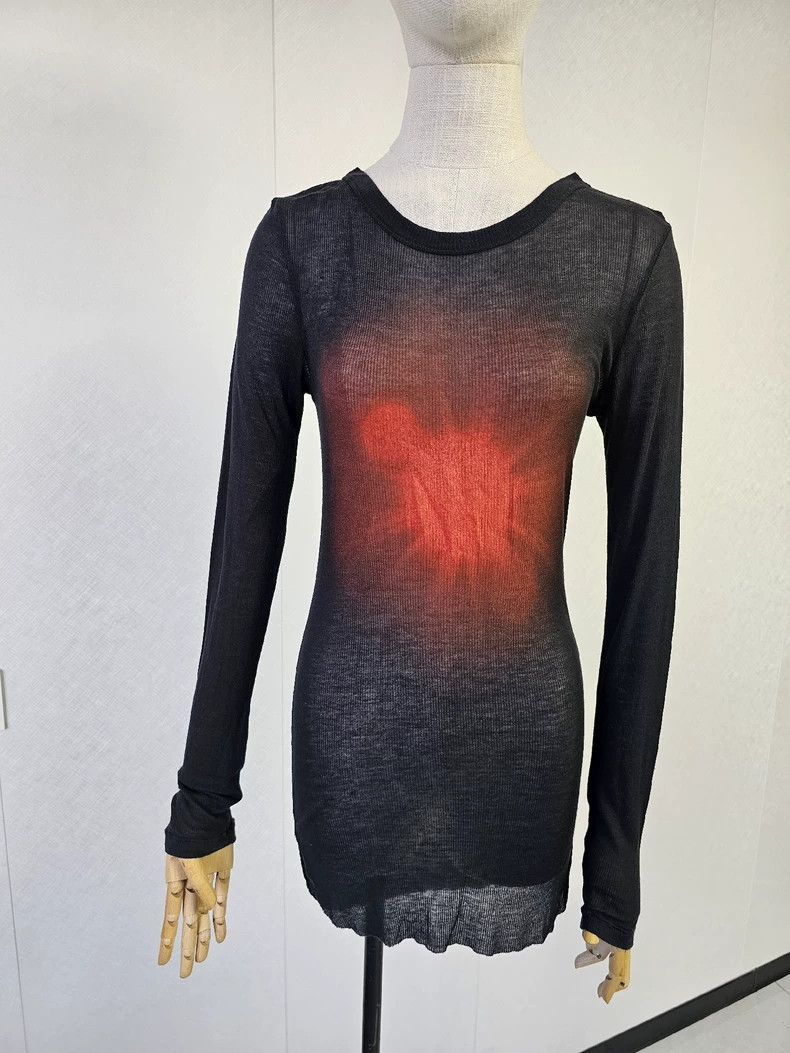 Ann Demeulemeester Ann Demeulemeester Long Sleeve T-Shirt Size M / US 6-8 / IT 42-44 - 3 Thumbnail