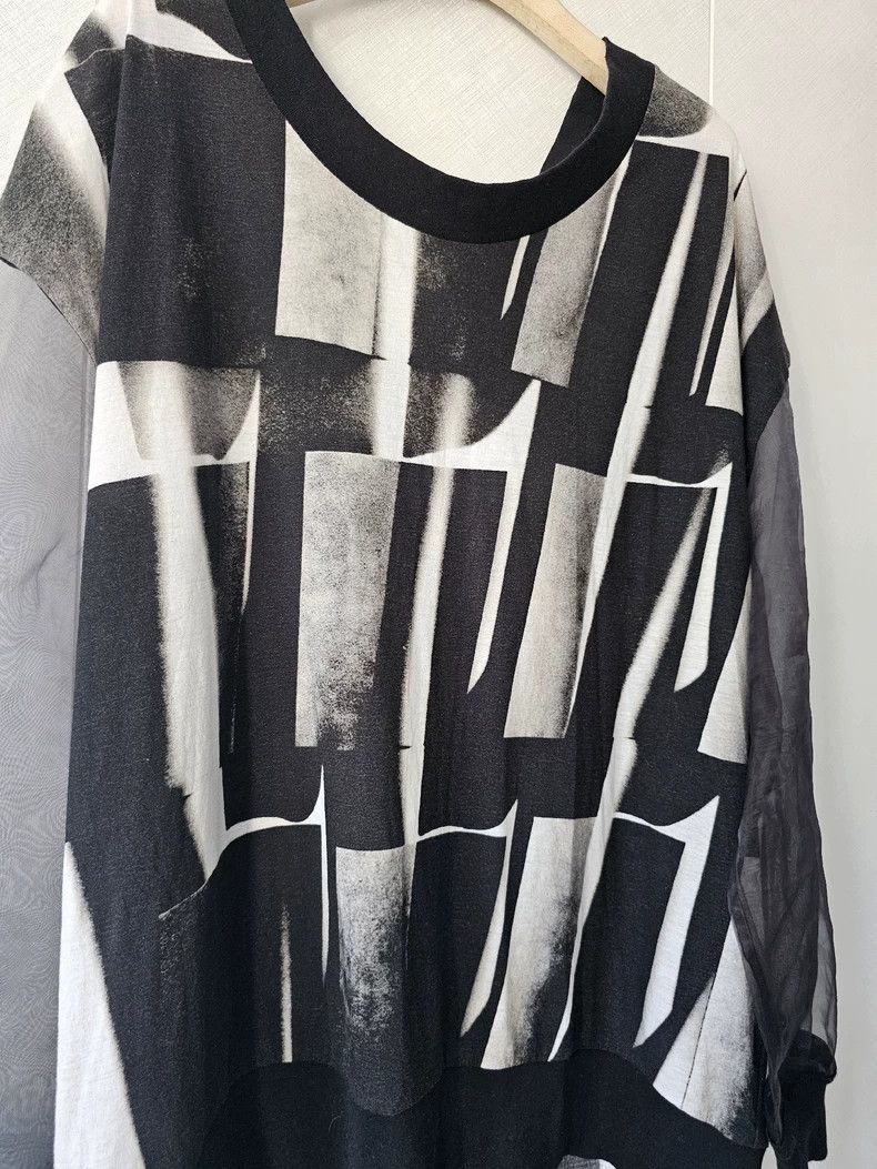 Ann Demeulemeester Abstract Tee by Ann Demeulemeester Size L / US 10 / IT 46 - 3 Thumbnail
