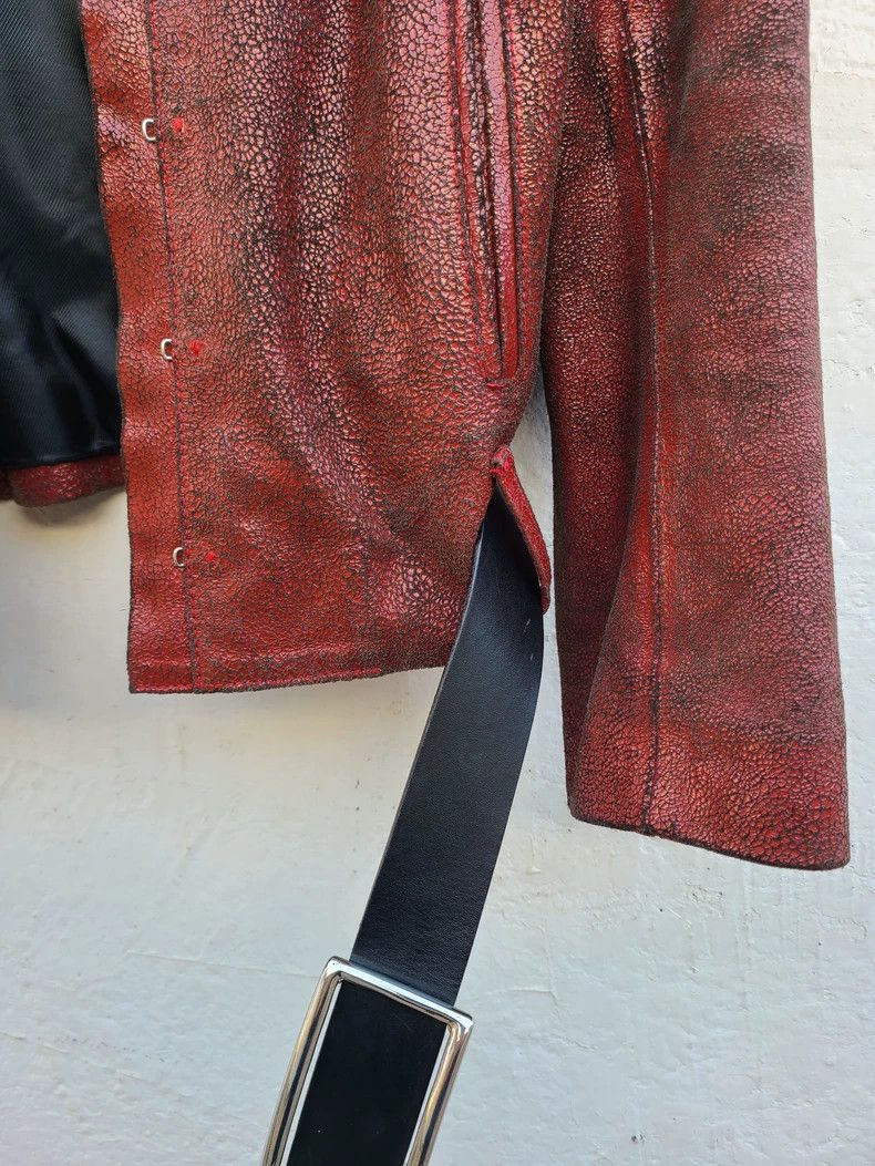 Ann Demeulemeester Ann Demeulemeester New Leather Jacket Size M / US 6-8 / IT 42-44 - 3 Thumbnail