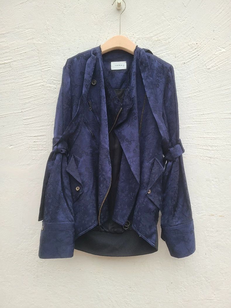 Song For The Mute Embroidered Jacket with Silk Blend Fabric Size M / US 6-8 / IT 42-44 - 3 Thumbnail