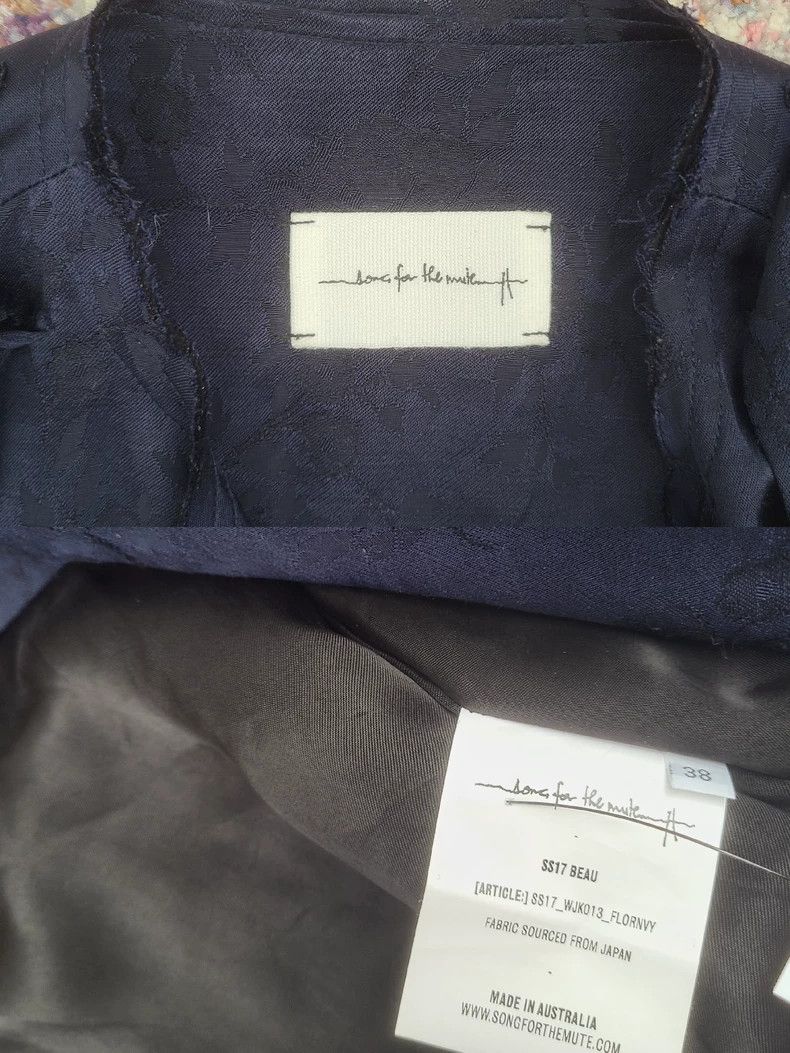 Song For The Mute Embroidered Jacket with Silk Blend Fabric Size M / US 6-8 / IT 42-44 - 9 Thumbnail