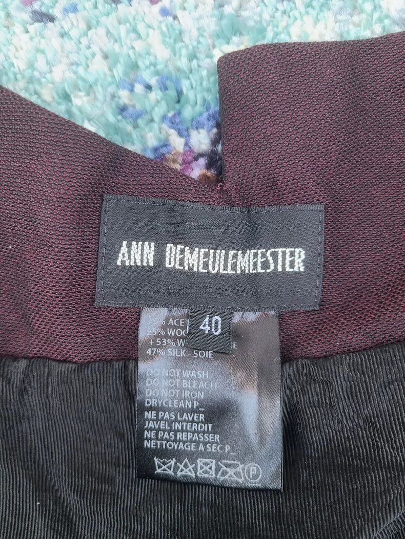 Ann Demeulemeester Ann Demeulemeester High Waist Casual Pants Size 23" - 9 Thumbnail