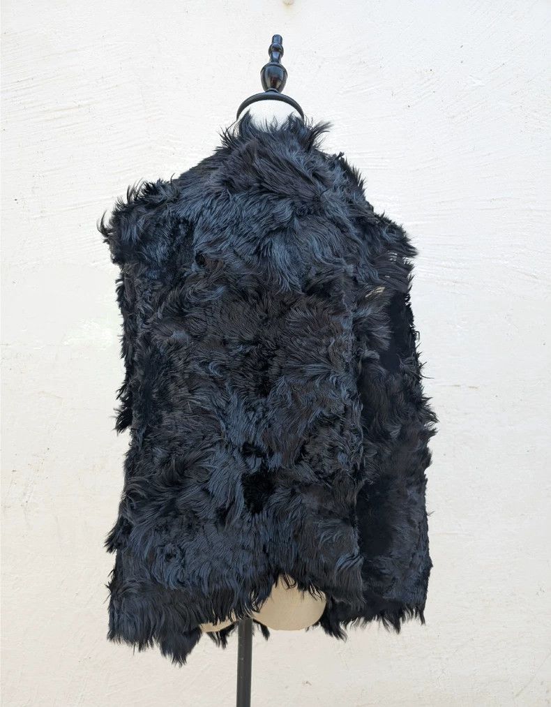 Ann Demeulemeester Ann Demeulemeester Unisex Fur Vest for Autumn Size ONE SIZE - 6 Thumbnail