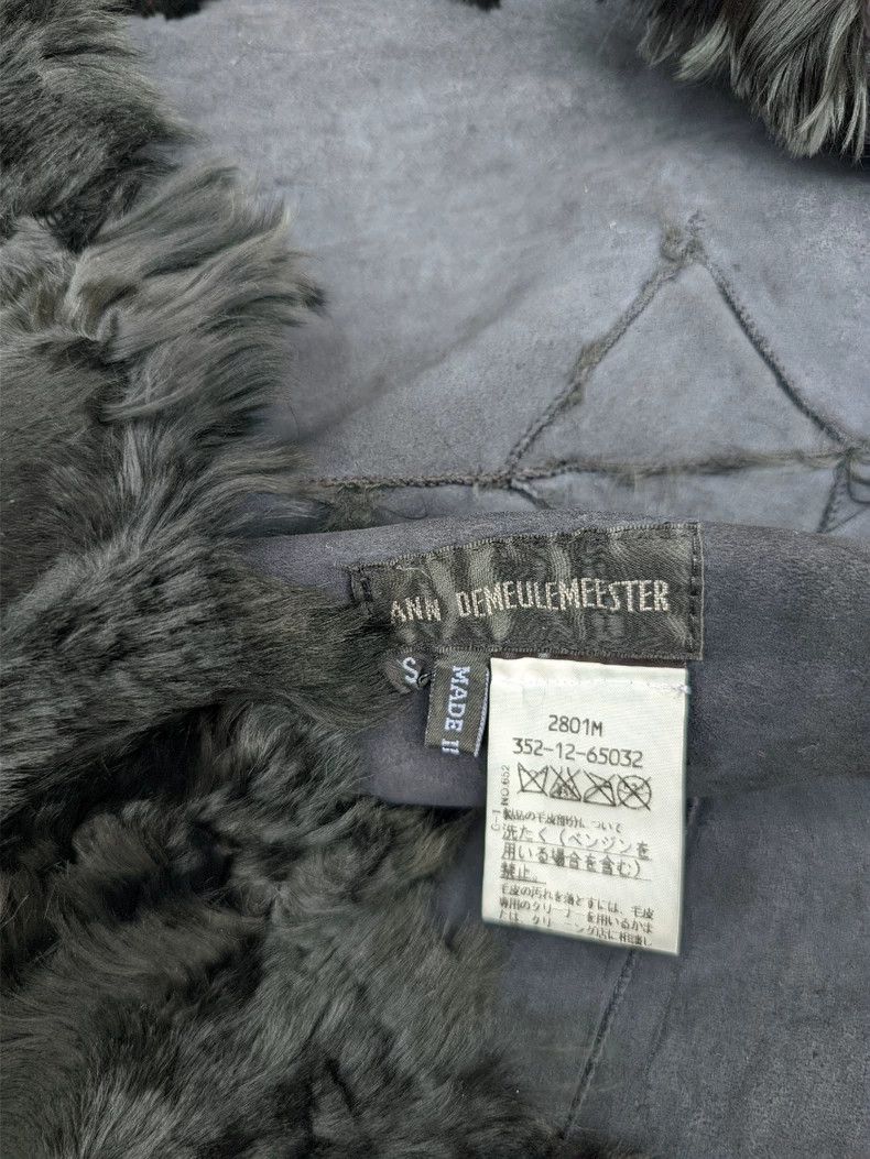 Ann Demeulemeester Ann Demeulemeester Unisex Fur Vest for Autumn Size ONE SIZE - 8 Thumbnail