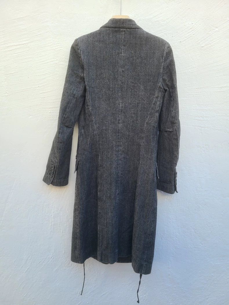 Ann Demeulemeester Ann Demeulemeester Denim Coat Jacket Size M / US 6-8 / IT 42-44 - 3 Thumbnail