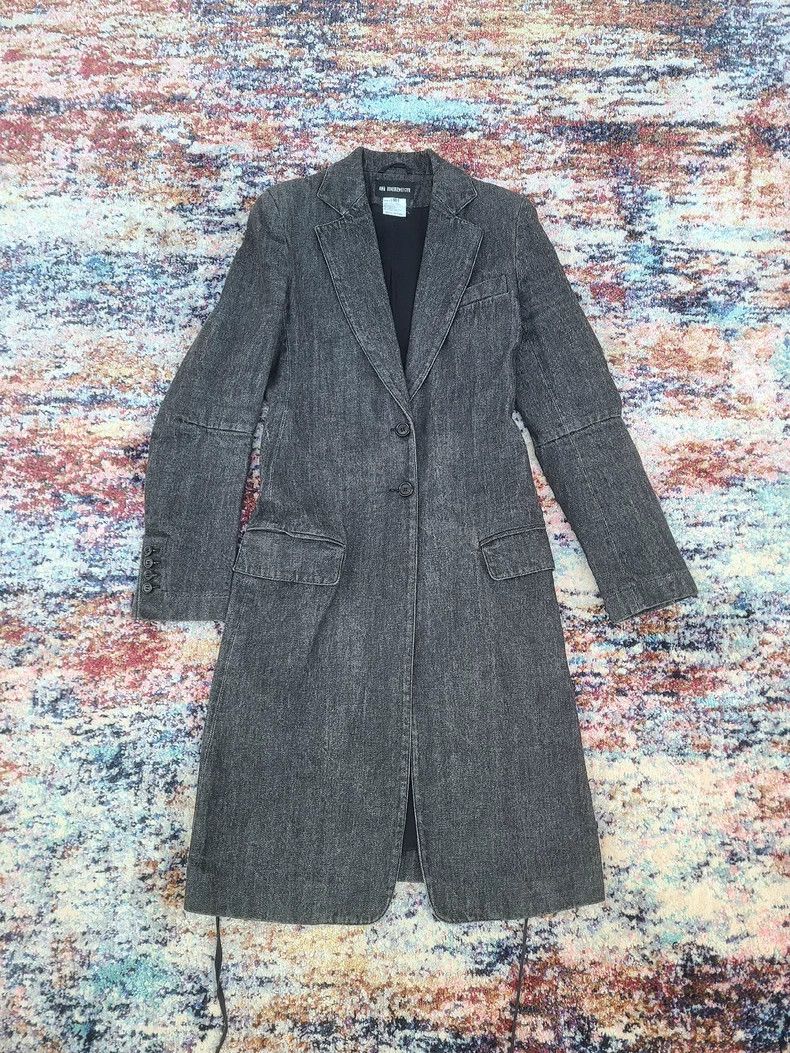 Ann Demeulemeester Ann Demeulemeester Denim Coat Jacket Size M / US 6-8 / IT 42-44 - 4 Thumbnail