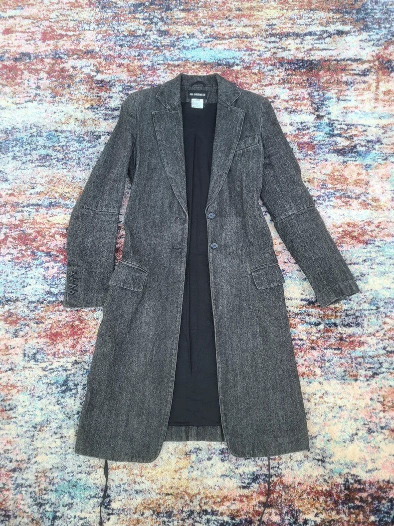 Ann Demeulemeester Ann Demeulemeester Denim Coat Jacket Size M / US 6-8 / IT 42-44 - 5 Thumbnail