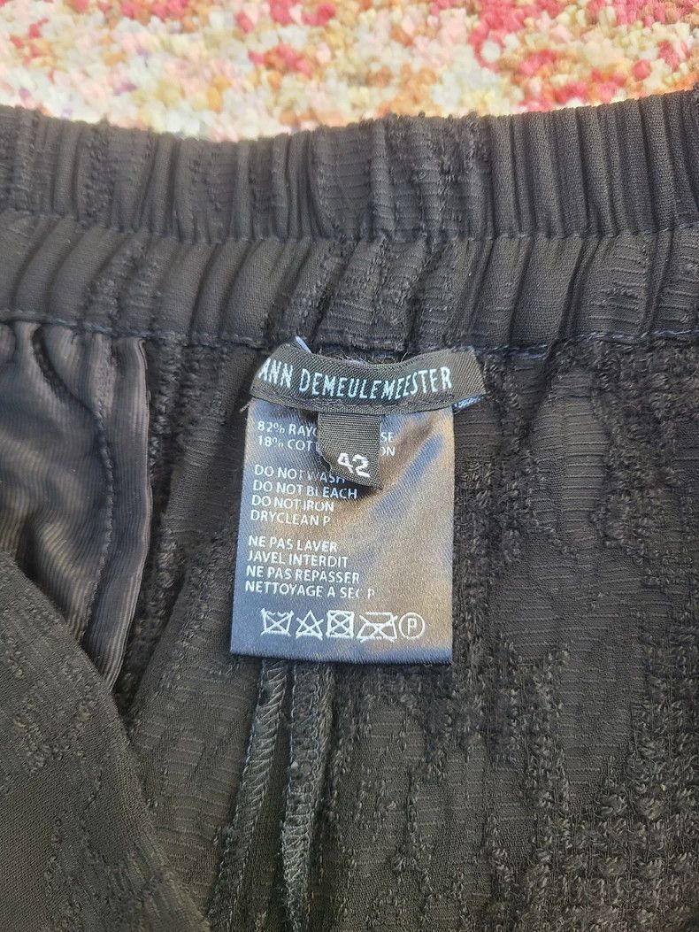 Ann Demeulemeester Ann Demeulemeester Casual Embroidered Pants Size 30" / US 8 / IT 44 - 7 Thumbnail