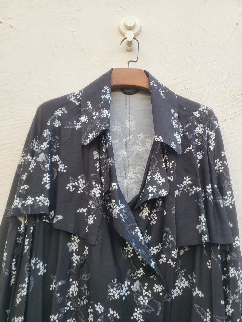 Ann Demeulemeester Ann Demeulemeester Spring Summer Silk Coat Size ONE SIZE - 7 Thumbnail