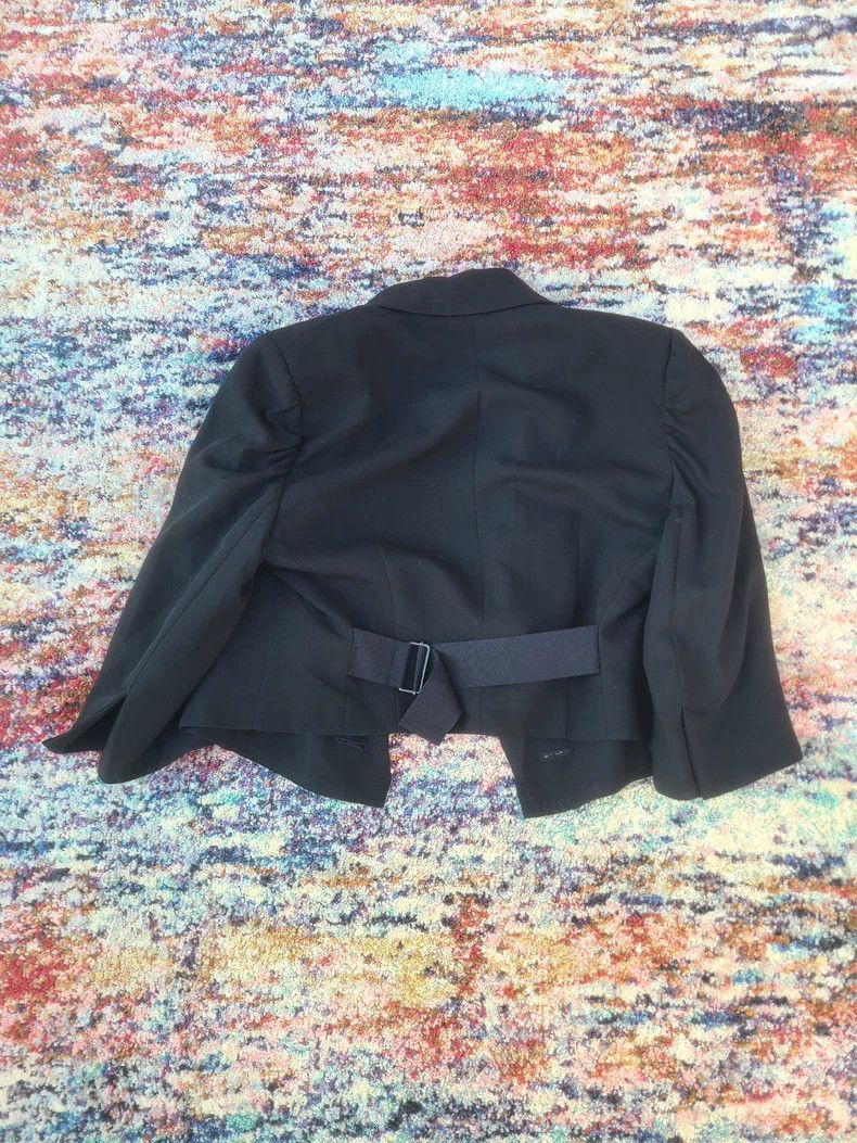 Ann Demeulemeester Ann Demeulemeester Women's Black Jacket Size S / US 4 / IT 40 - 3 Thumbnail