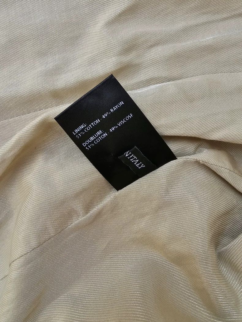 Ann Demeulemeester Striped Linen Silk Blend Duster Coat Size M / US 6-8 / IT 42-44 - 8 Thumbnail