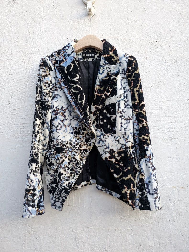 Ann Demeulemeester Ann Demeulemeester Velvet Blazer Coat Size M / US 6-8 / IT 42-44 - 7 Thumbnail
