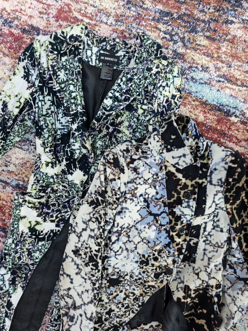 Ann Demeulemeester Ann Demeulemeester Velvet Blazer Coat Size M / US 6-8 / IT 42-44 - 2 Thumbnail