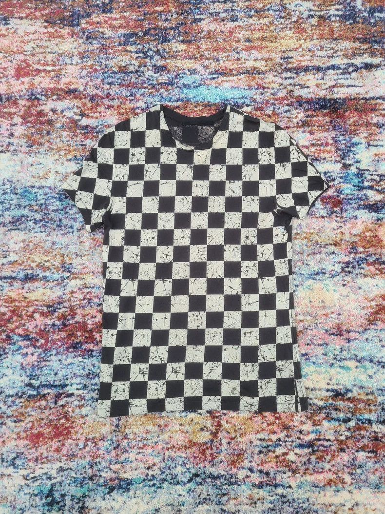 Haider Ackermann Haider Ackermann Checkered T-shirt for Men and Women Size L / US 10 / IT 46 - 2 Thumbnail
