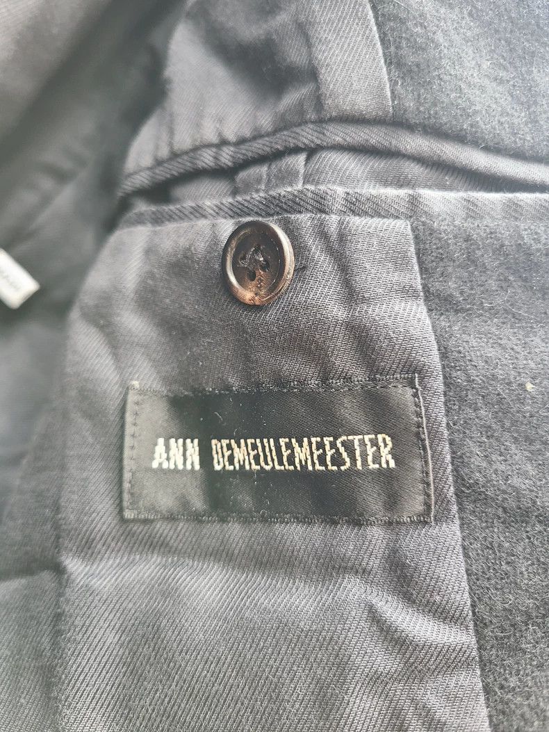 Ann Demeulemeester Ann Demeulemeester Sequined Wool Blazer Size L / US 10 / IT 46 - 4 Thumbnail