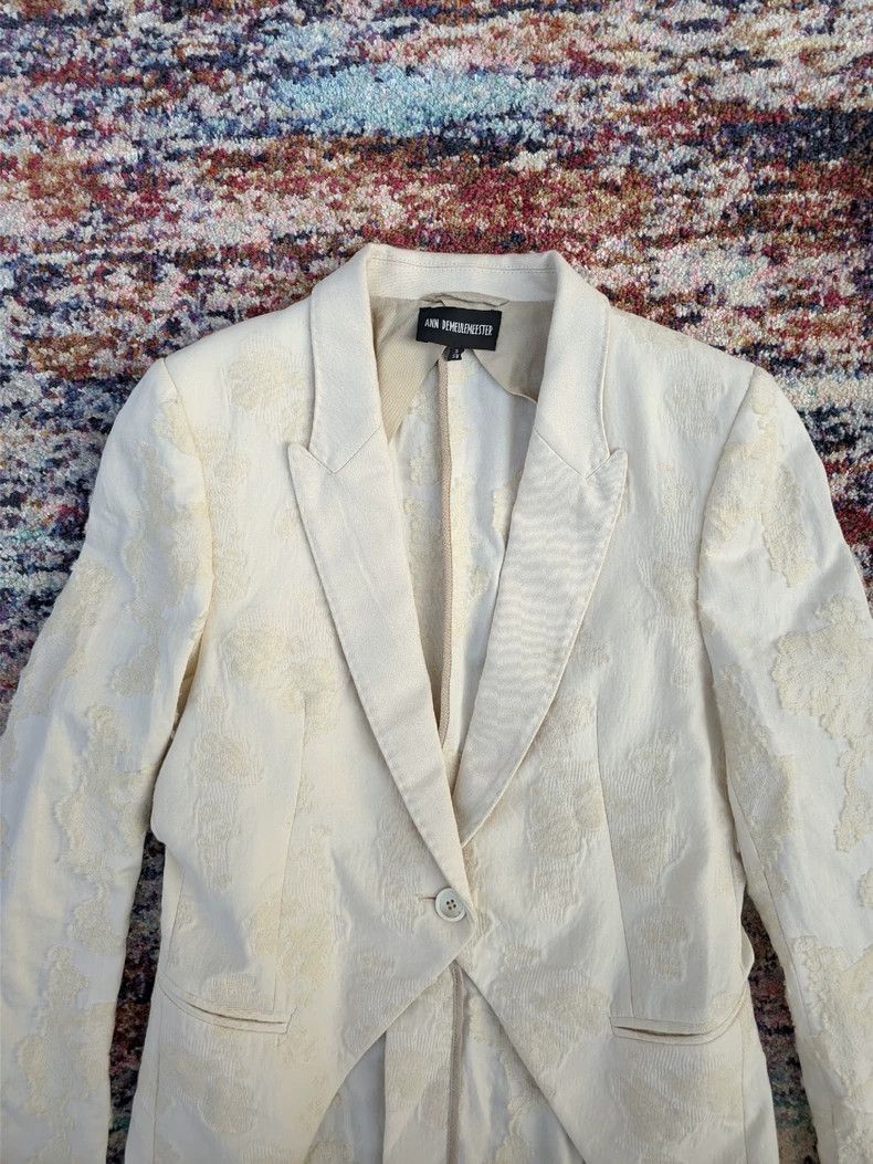 Ann Demeulemeester Ann Demeulemeester Embroidered Blazer Jacket Size M / US 6-8 / IT 42-44 - 5 Thumbnail
