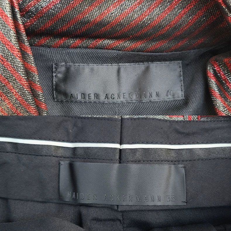 Haider Ackermann Haider Ackermann Silk Suit Set with Pants Size M / US 6-8 / IT 42-44 - 7 Thumbnail
