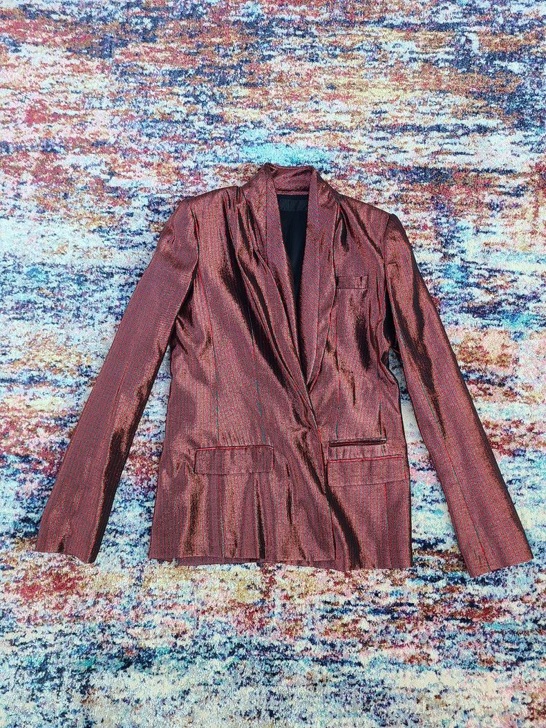 Haider Ackermann Haider Ackermann Silk Suit Set with Pants Size M / US 6-8 / IT 42-44 - 3 Thumbnail