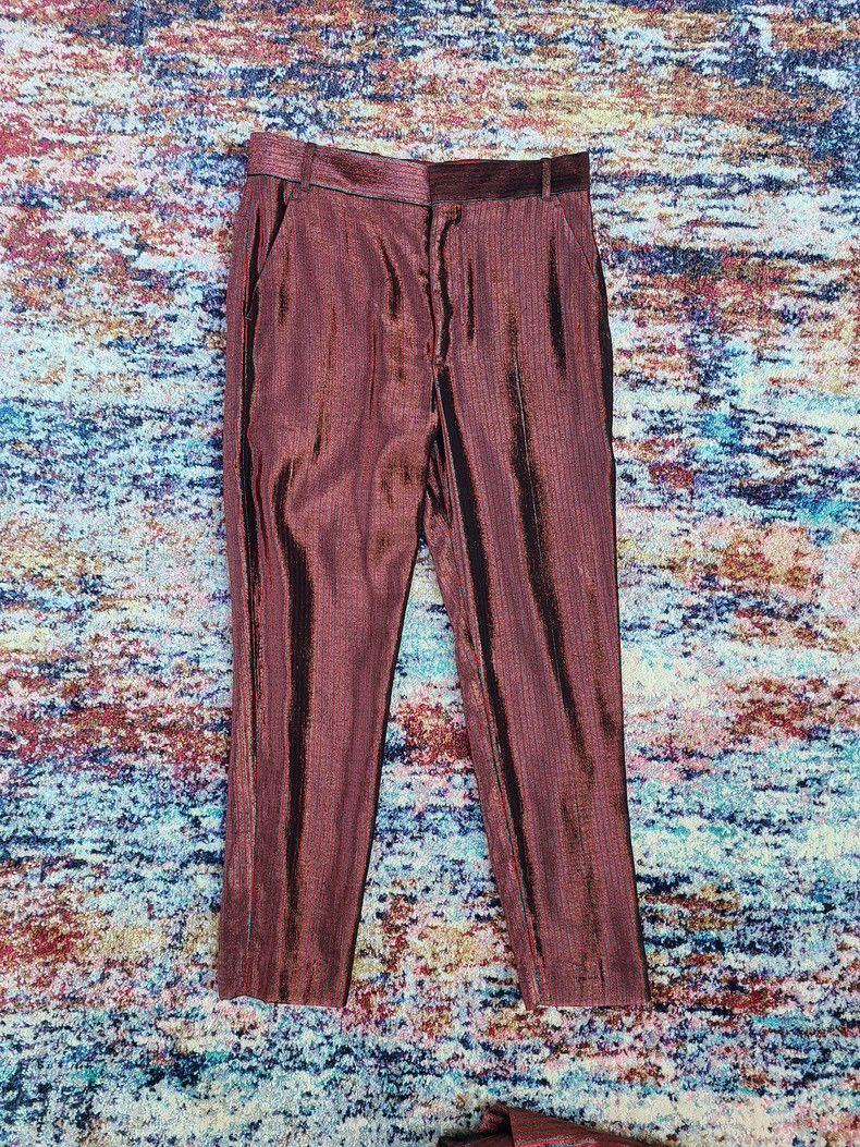 Haider Ackermann Haider Ackermann Silk Suit Set with Pants Size M / US 6-8 / IT 42-44 - 5 Thumbnail