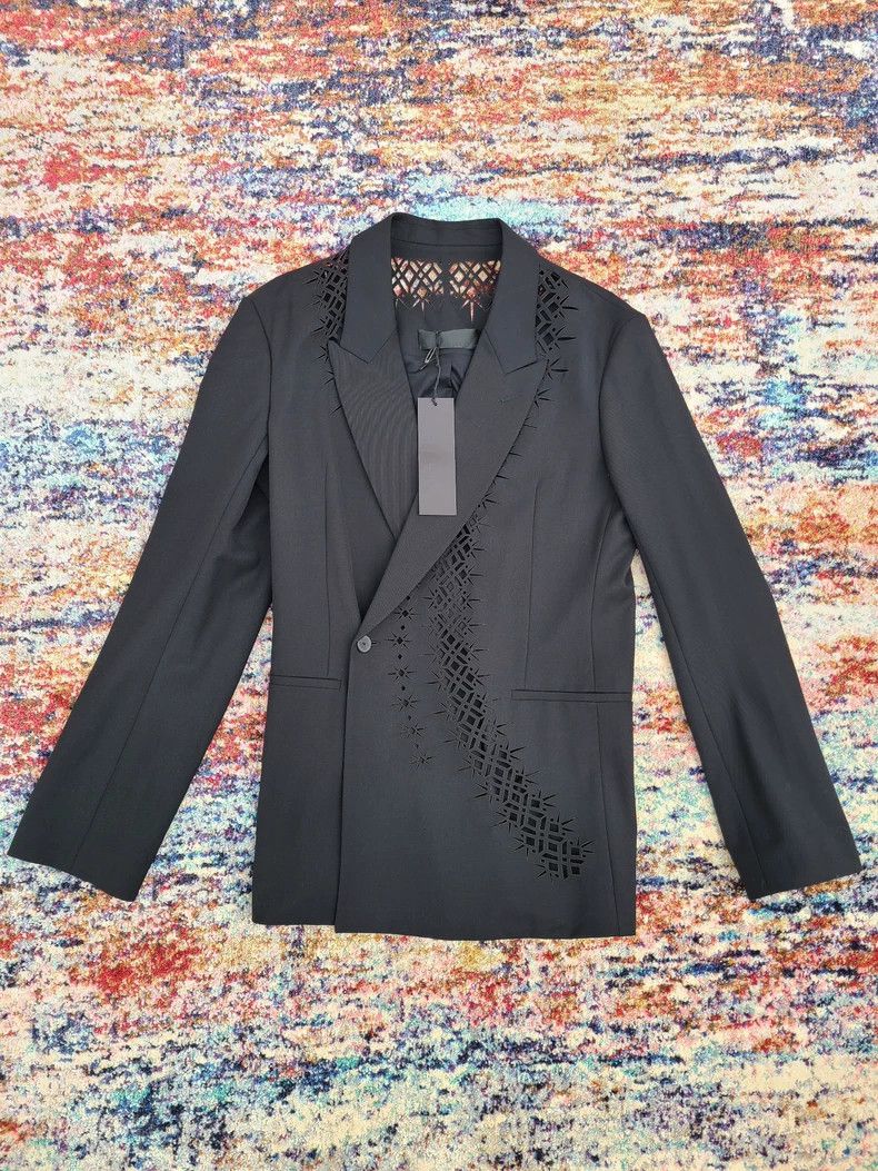 Haider Ackermann Haider Ackermann Laser Cut Blazer Jacket Size L / US 10 / IT 46 - 2 Thumbnail