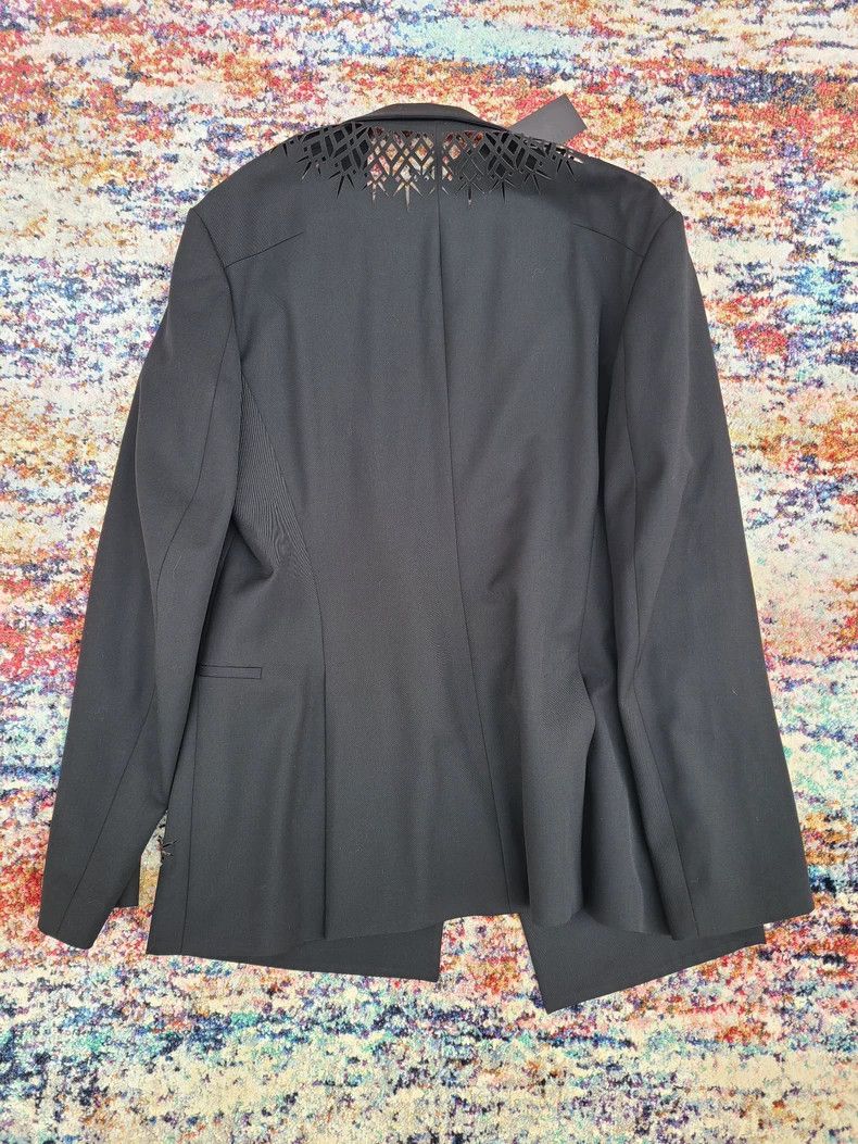 Haider Ackermann Haider Ackermann Laser Cut Blazer Jacket Size L / US 10 / IT 46 - 3 Thumbnail