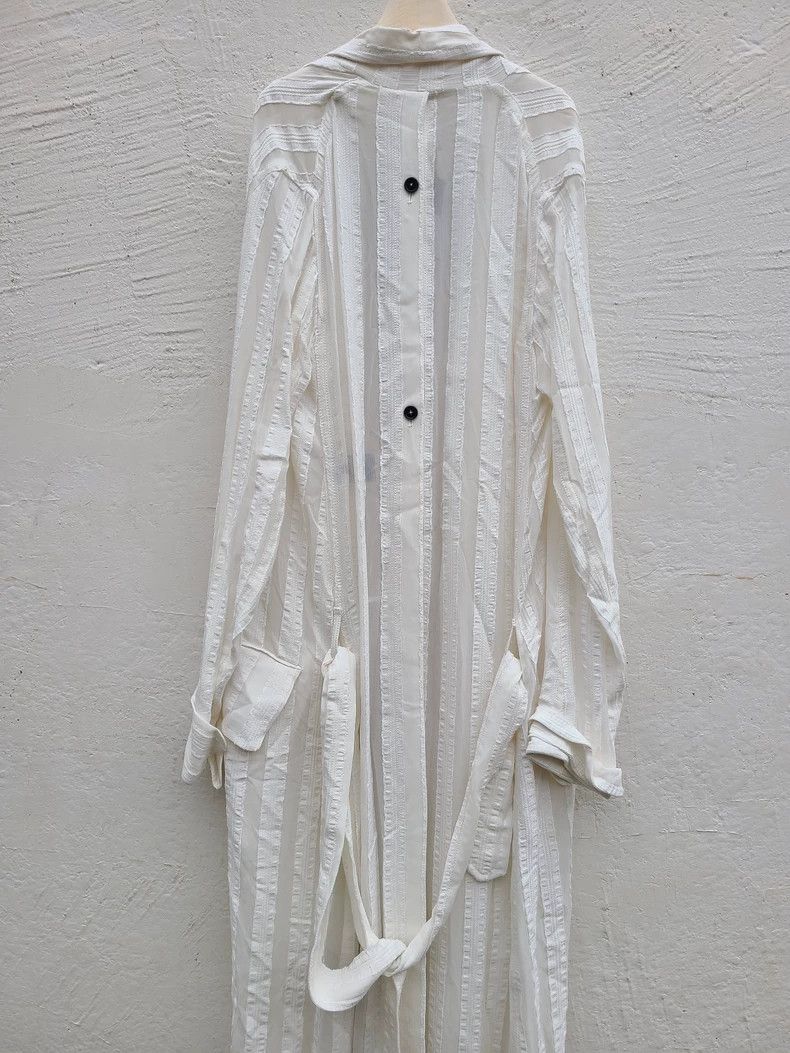 Ann Demeulemeester Ann Demeulemeester Striped Silk Jacket Size M / US 6-8 / IT 42-44 - 2 Thumbnail
