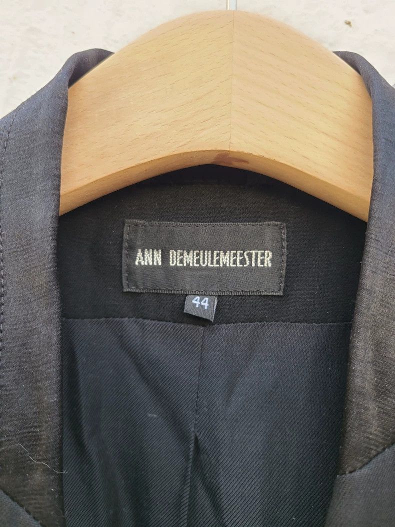 Ann Demeulemeester Ann Demeulemeester Embroidered Double-Breasted Blazer Size L / US 10 / IT 46 - 7 Thumbnail