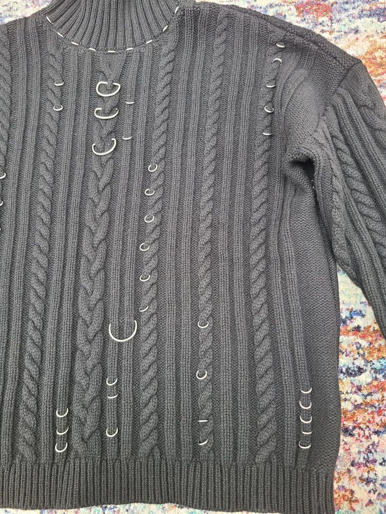 Mugler Mugler Street Style Knit Sweater Jacket Size XL / US 12-14 / IT 48-50 - 2 Thumbnail