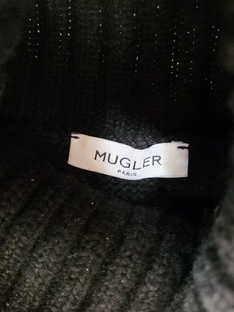 Mugler Mugler Street Style Knit Sweater Jacket Size XL / US 12-14 / IT 48-50 - 4 Thumbnail