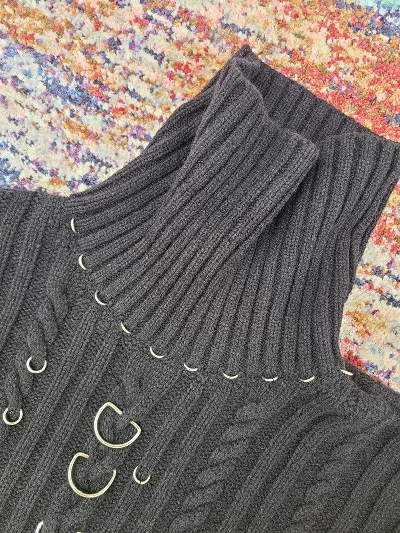 Mugler Mugler Street Style Knit Sweater Jacket Size XL / US 12-14 / IT 48-50 - 3 Thumbnail