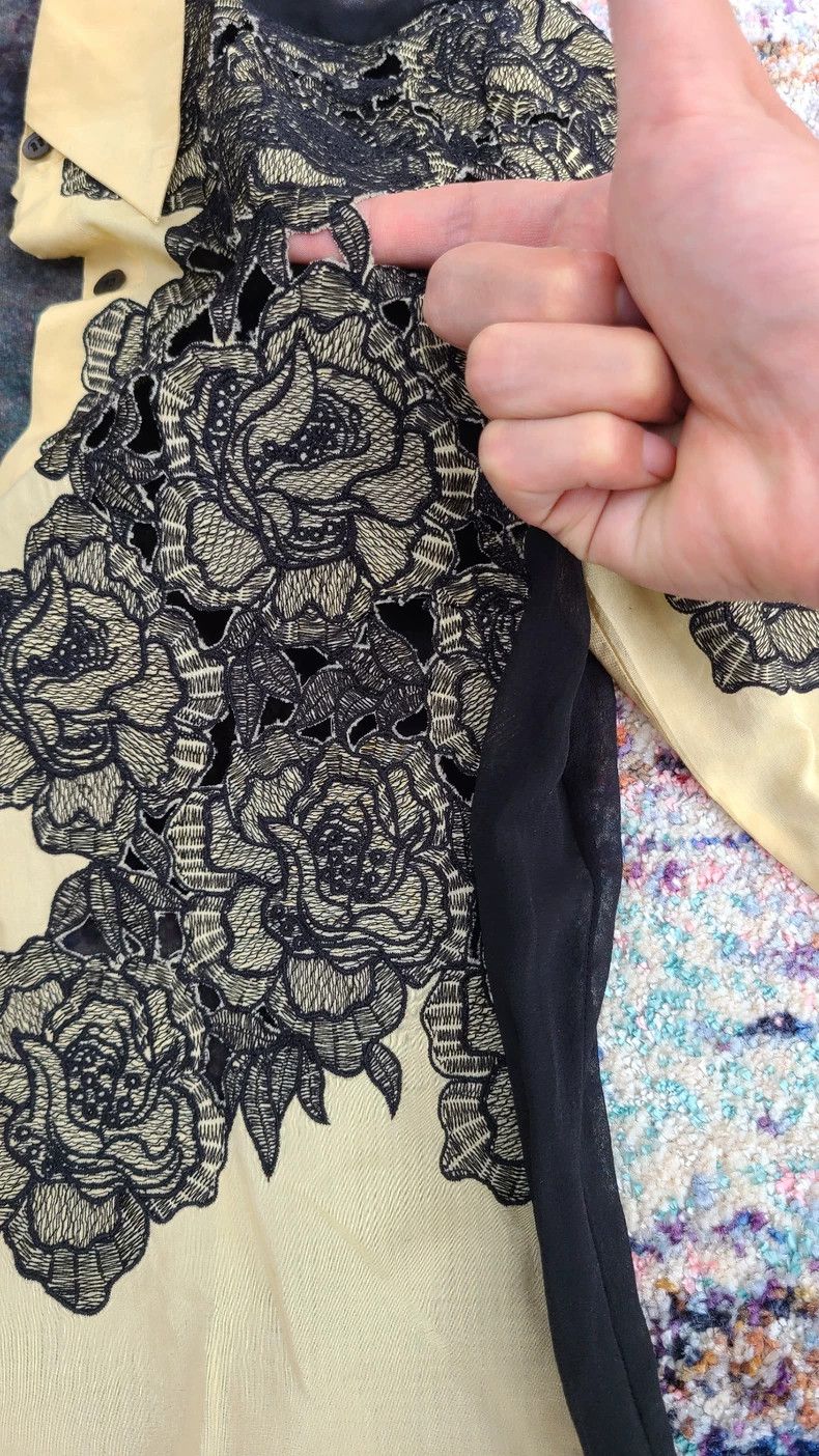 Dries Van Noten Dries Van Noten Silk Embroidered Shirt Size M / US 6-8 / IT 42-44 - 3 Thumbnail