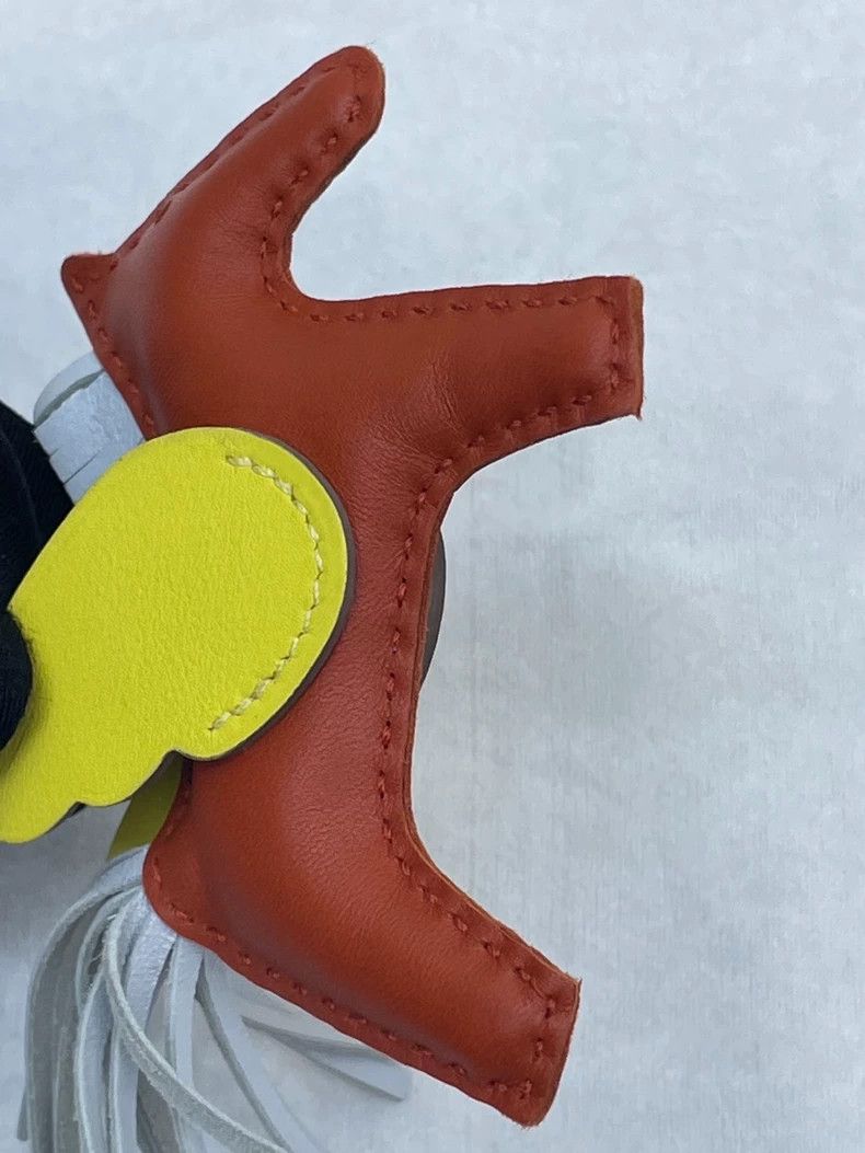 Hermes Hermes Multi-Color Leather Horse Ornament Size ONE SIZE - 6 Thumbnail