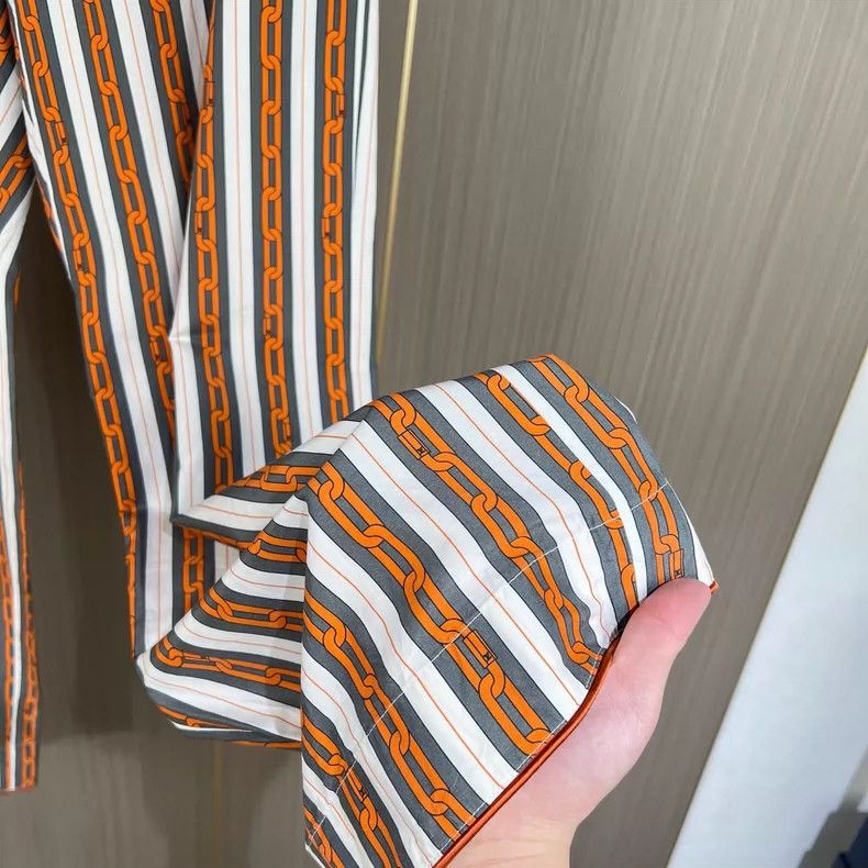 Louis Vuitton Louis Vuitton Chain Print Casual Pants Size 38 Size 38" / US 16 / IT 52 - 4 Thumbnail