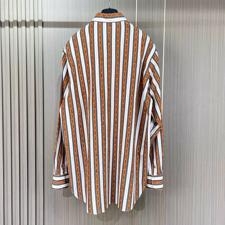 Louis Vuitton Louis Vuitton Chain Print Long Sleeve Shirt Size S / US 4 / IT 40 - 2 Thumbnail