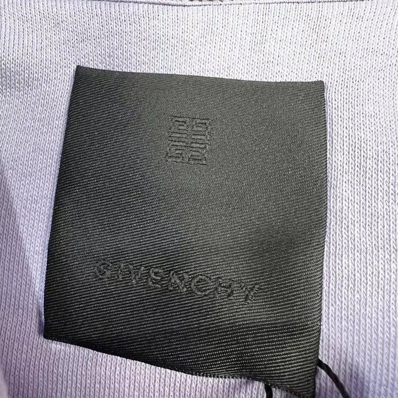 Givenchy Givenchy Purple Cropped Hoodie Sweatshirt Size S / US 4 / IT 40 - 5 Thumbnail