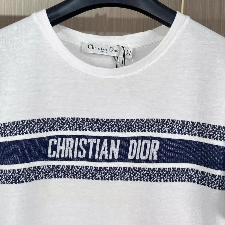 Dior Dior Short Sleeve T-Shirt with Logo Size XS / US 0-2 / IT 36-38 - 3 Thumbnail
