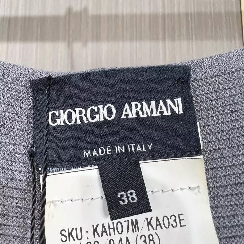 Emporio Armani Giorgio Armani Knitted Tank Top Size 38 Size M / US 6-8 / IT 42-44 - 4 Thumbnail