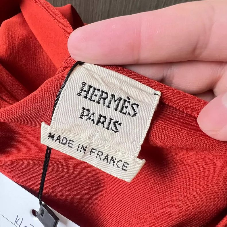 Hermes Hermes Long Orange Dress Size 36 Size S / US 4 / IT 40 - 6 Thumbnail